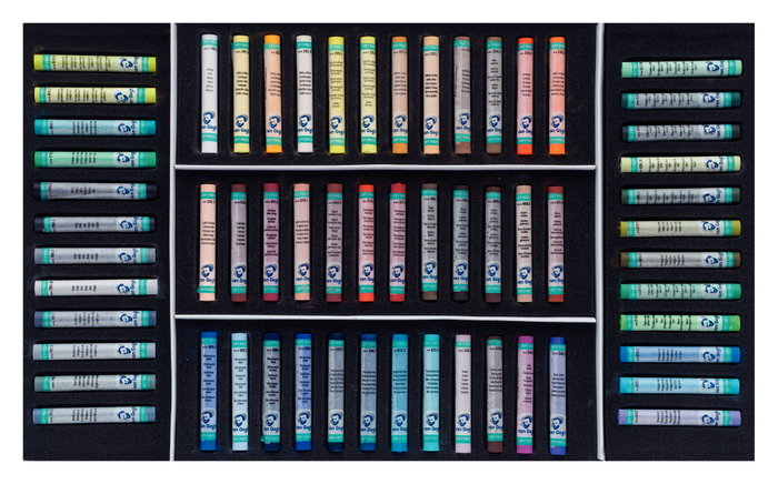 Van Gogh Set de pasteles suaves para paisajes urbanos de 60 colores Van Gogh Set de pasteles suaves para paisajes urbanos de 60 colores